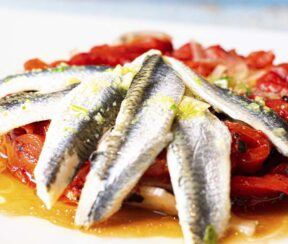 pimientosasadosboquerones